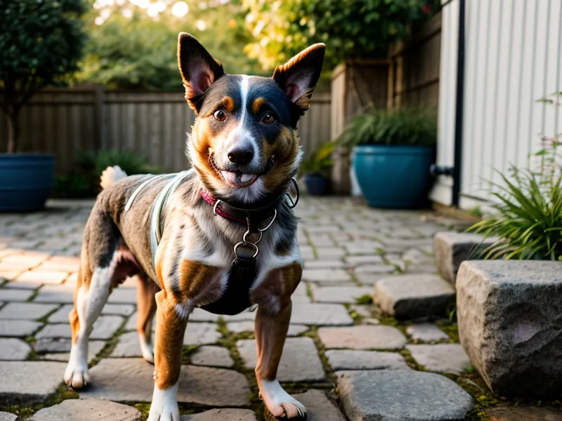 Reaktive Hunde im Berliner Alltag: klebrige Panzertape-Reste an einer Fußleiste mit Hundefell in einer Altbauwohnung.