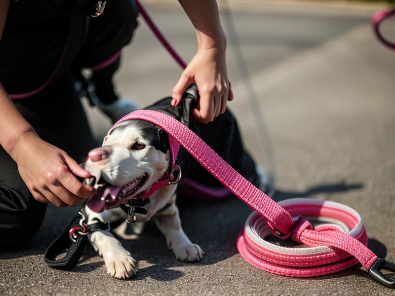 Nahaufnahme einer Hand mit Leinenbrand nach einer leinenreaktiven Hundebegegnung in Berlin