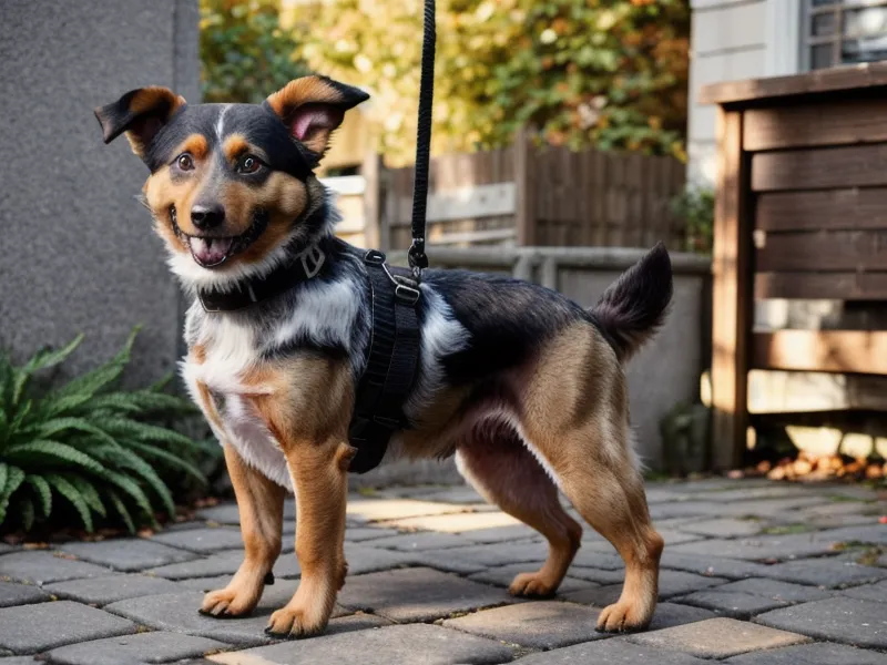 Nahaufnahme eines Hundeauges in der Dämmerung – wie ein reaktiver Hund nachts Bewegung wahrnimmt