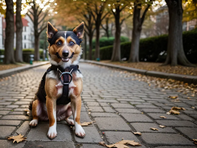 Klebebandreste auf dem Dielenboden als Spur vom Hundealltag mit einer reaktiven Rettungshündin in Kreuzberg